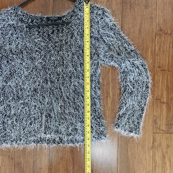 Vintage 90s Karen Kane Women Small Furry Jumper Sweater Pullover Fuzzy - Picture 9 of 9